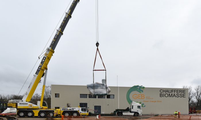 Brive : La construction de la chaufferie biomasse se poursuit